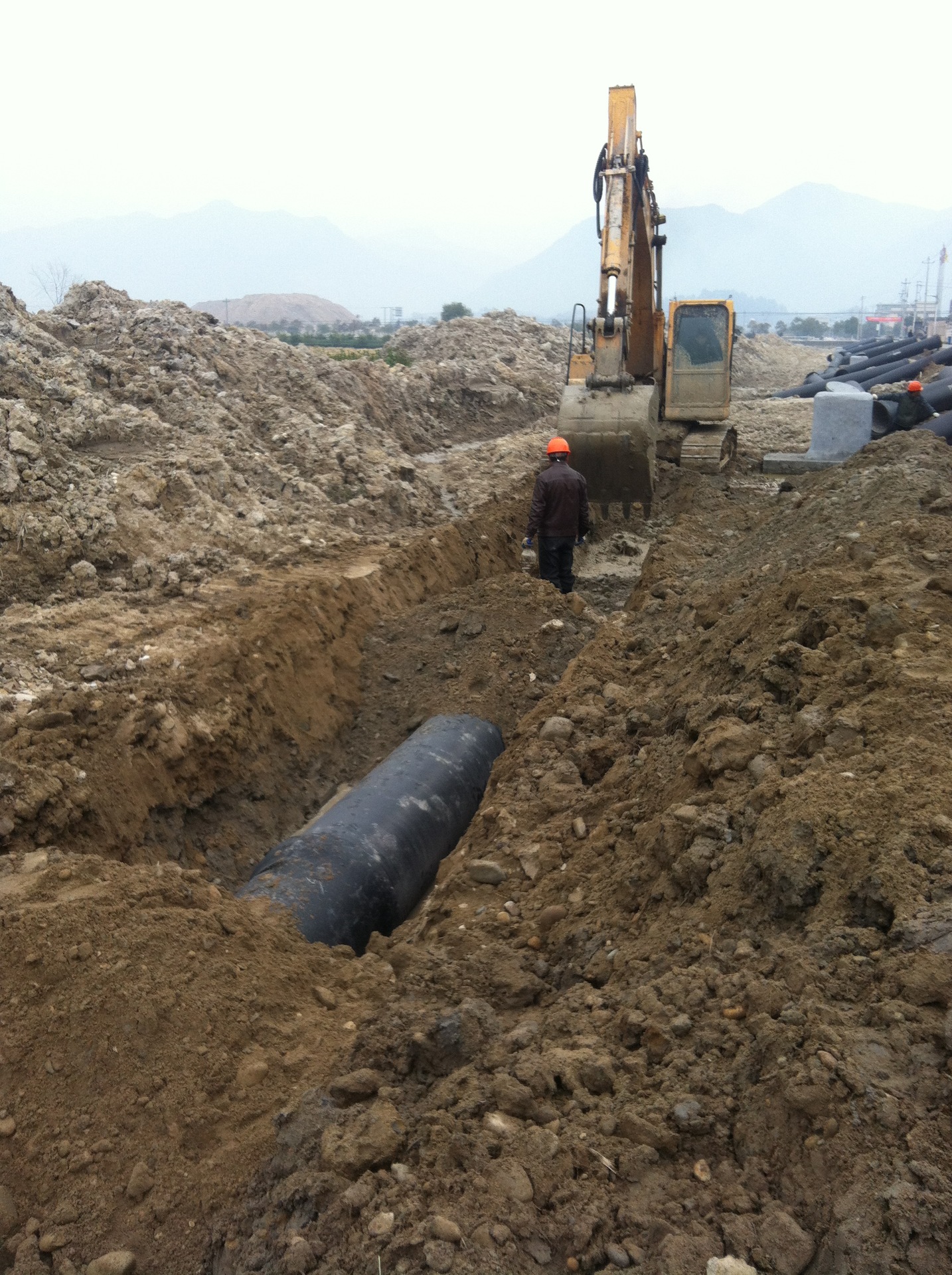 污水池管道排放堵漏工程施工