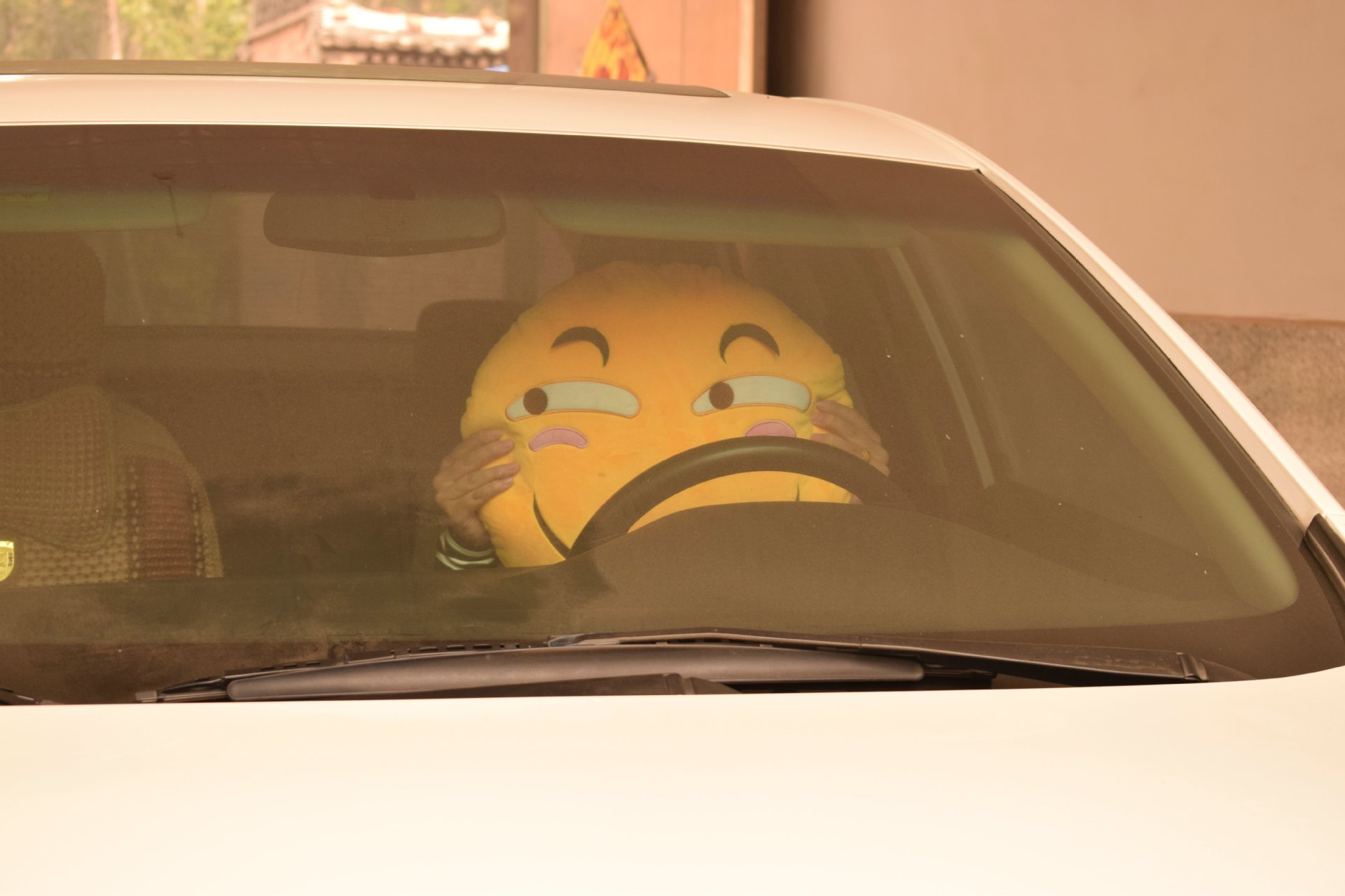 滑稽害怕脸表情包抱枕笑脸抱枕枕头网店一件代发厂家直销批发