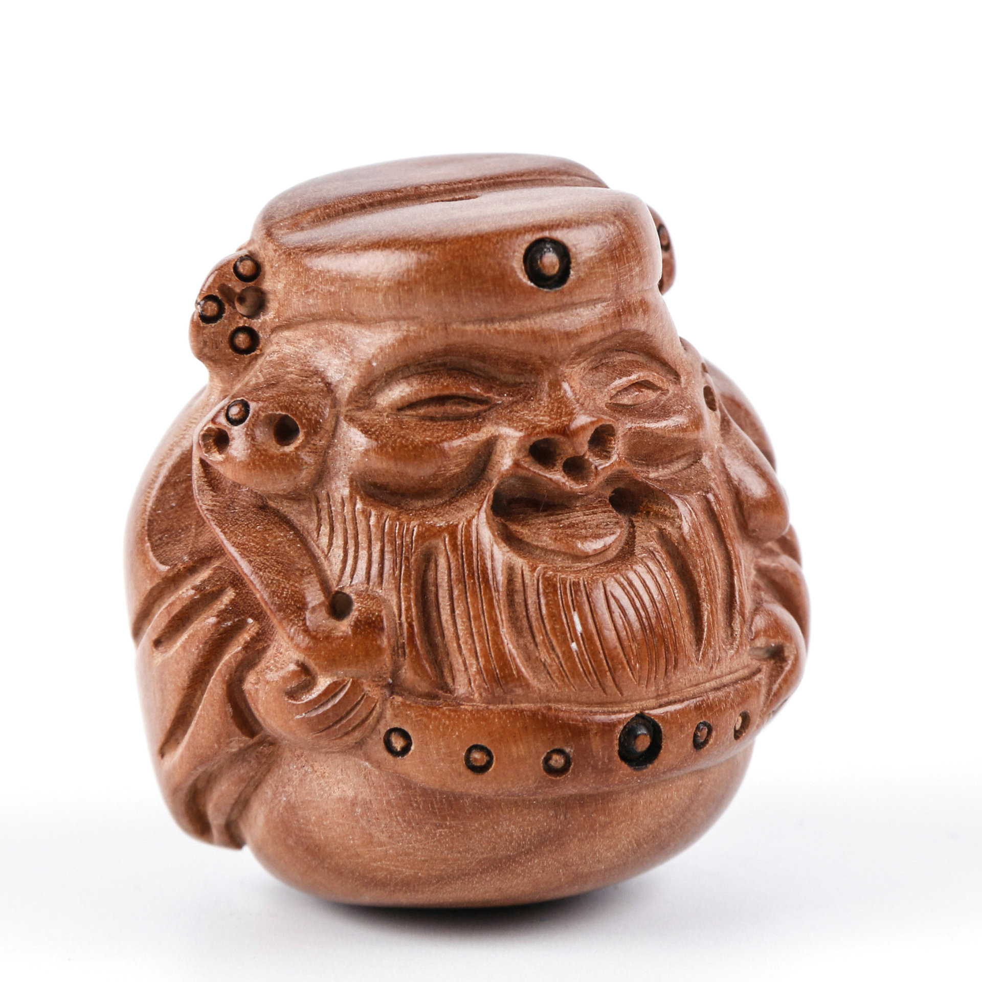 桃木工艺品批发 沈阳木雕财神 雕刻木质工艺品 木制工艺品加工