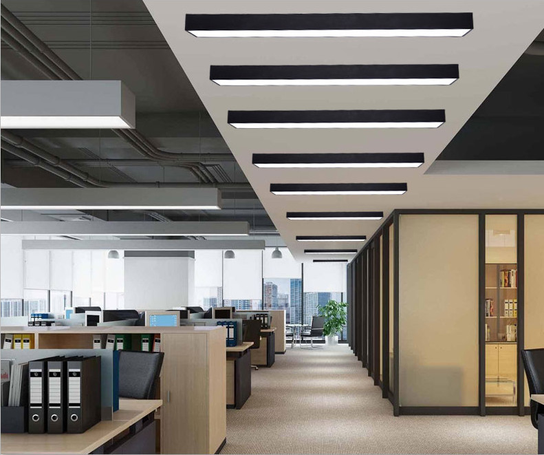 工厂直销朗卓t5高档办公室灯具/纯铝材写