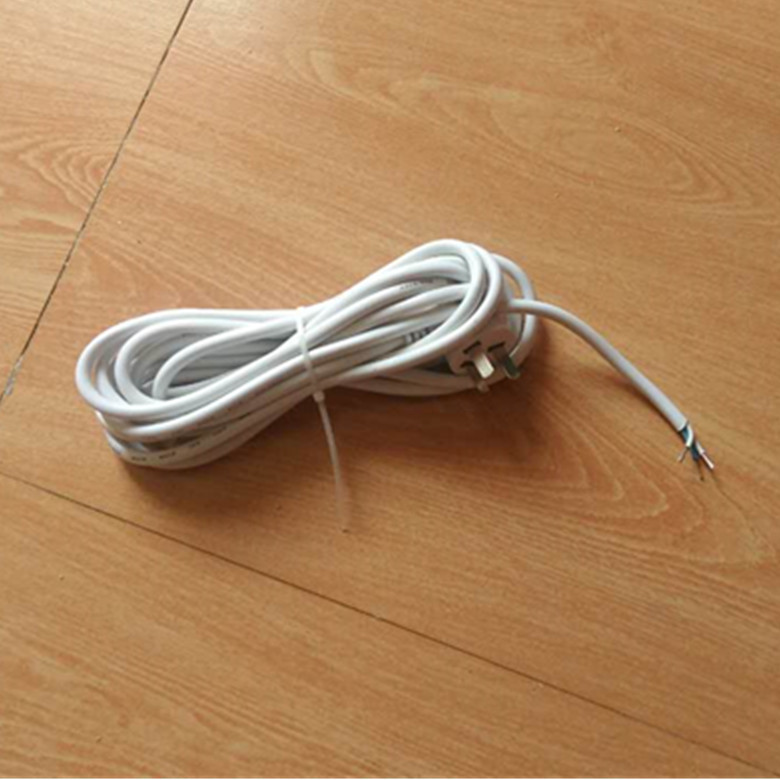 纯铜线接插座配件 排插三插头0.75平方7厘外径4.5米电源线