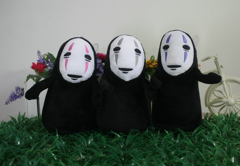 万圣节无脸男公仔千与千寻公仔无脸男公仔毛绒挂件玩偶娃娃