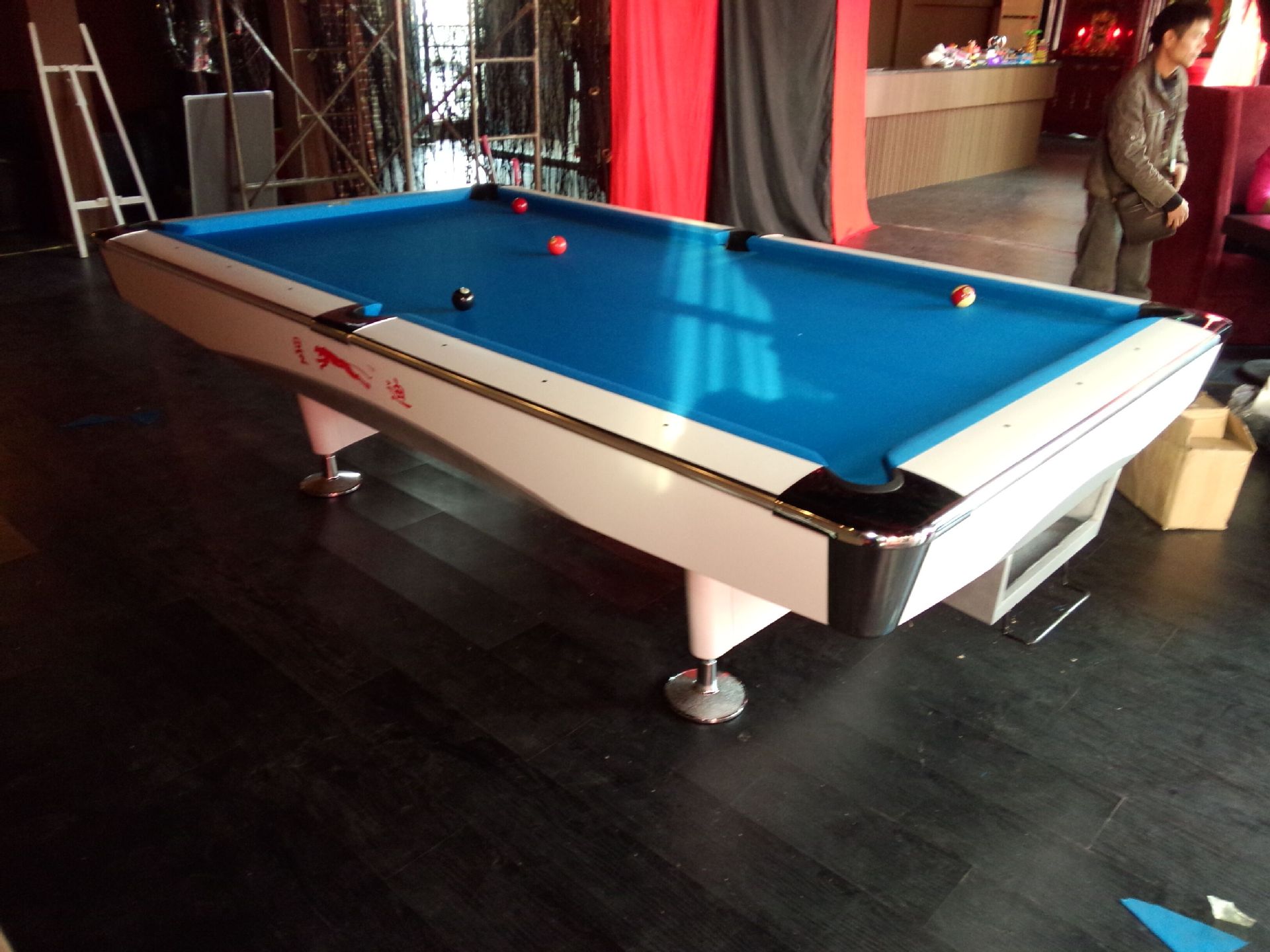 包邮四川花式9球台球桌家用标准九球桌球台美式16彩黑8乒乓二合一