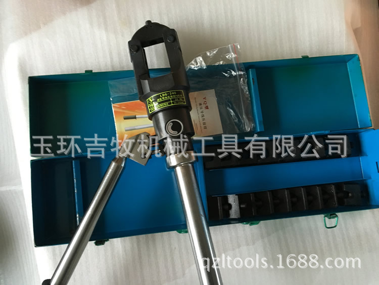 液压叠压钳ldg-240弧形模 钢芯铝绞线压接 钳压管 接续管中间连接