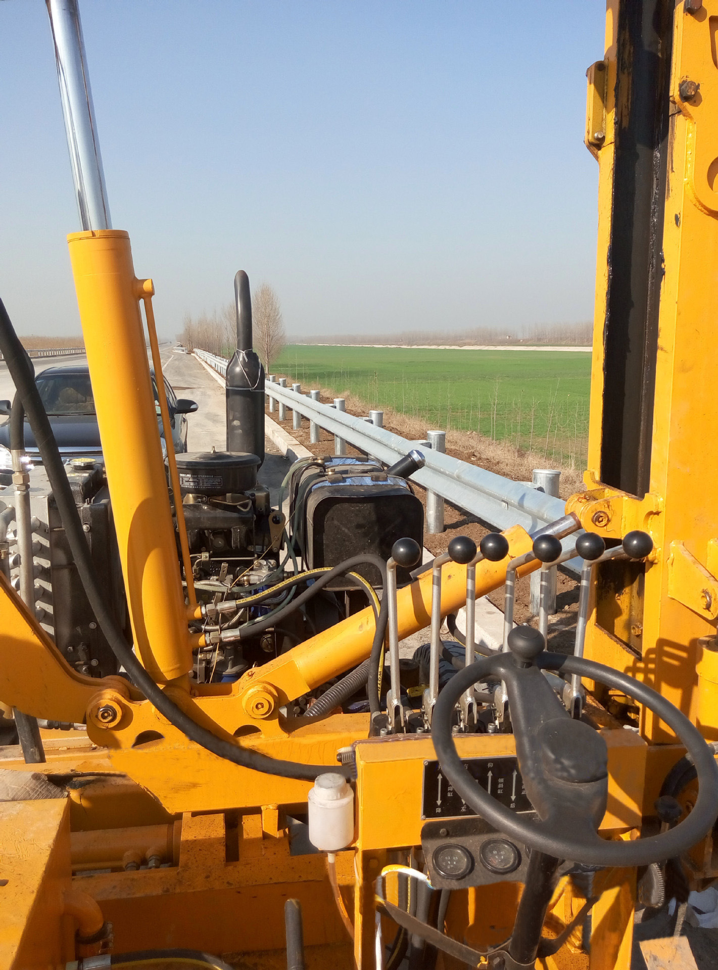 嘉兴公路液压打桩机动力足