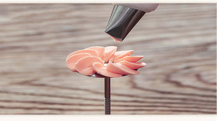 批发430不锈钢裱花钉 裱花托 裱花针 立体奶油花朵裱花 烘焙工具