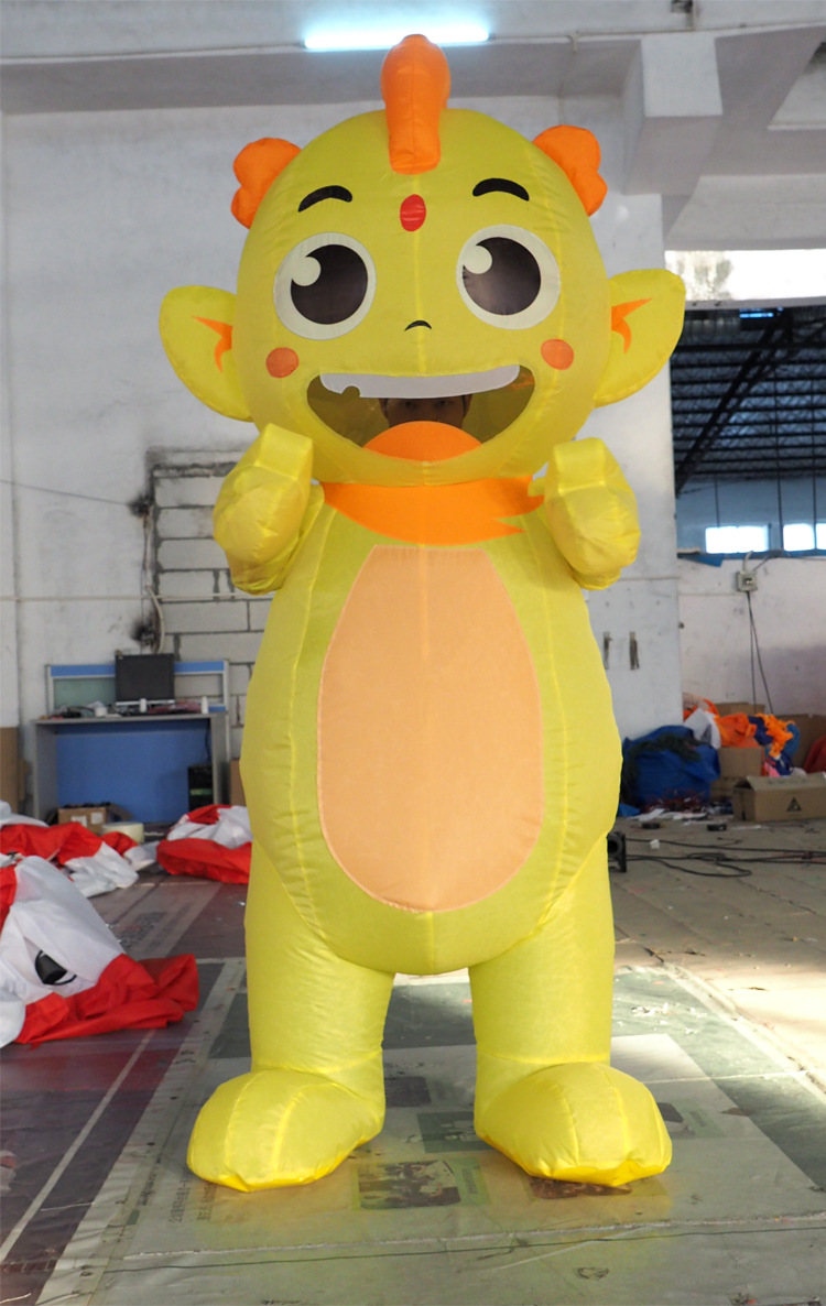 工厂定制充气卡通气模 行走广告气模 固定活动卡通气模广告促销