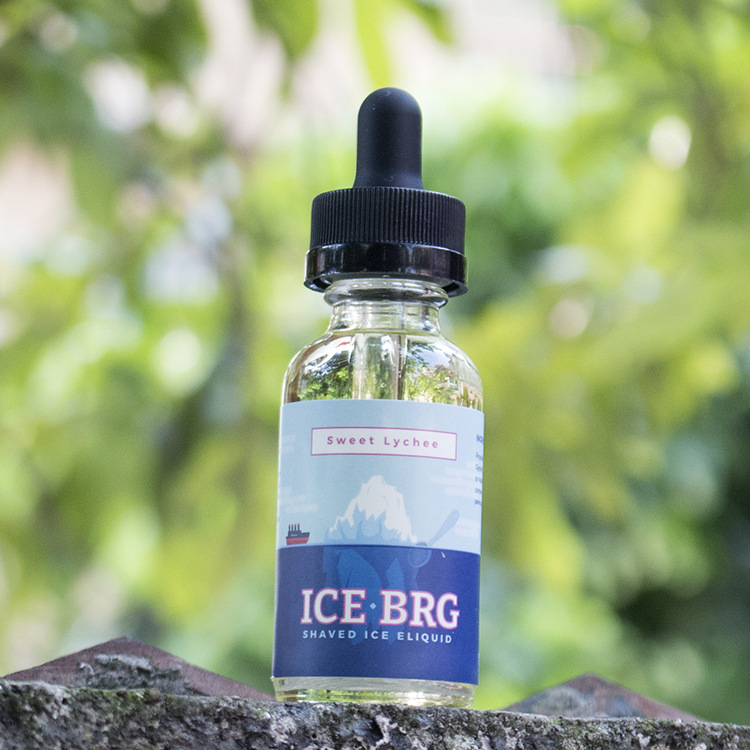 美国进口 ice brg 烟油 冰系列烟油 薄荷 30ml 水果味 葡萄 荔枝