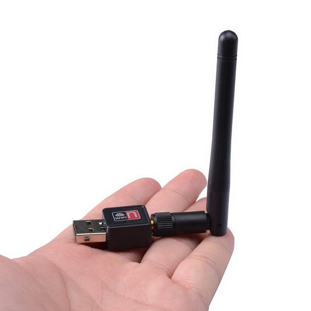 迷你usb wifi无线网卡 150m无线接收器 带2dbi天线芯片7601 wlc04