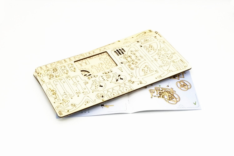 乌克兰ugears 木质机械传动模型diy可动拼装玩具创意新
