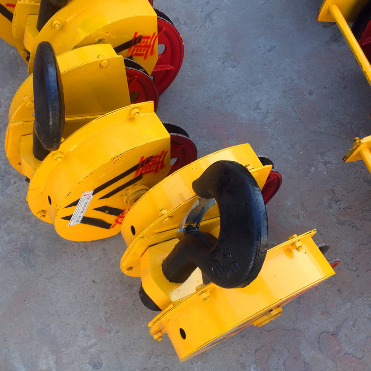 生产定制qd双梁起重机行车吊钩吊钩组10t双梁行车半封闭吊钩