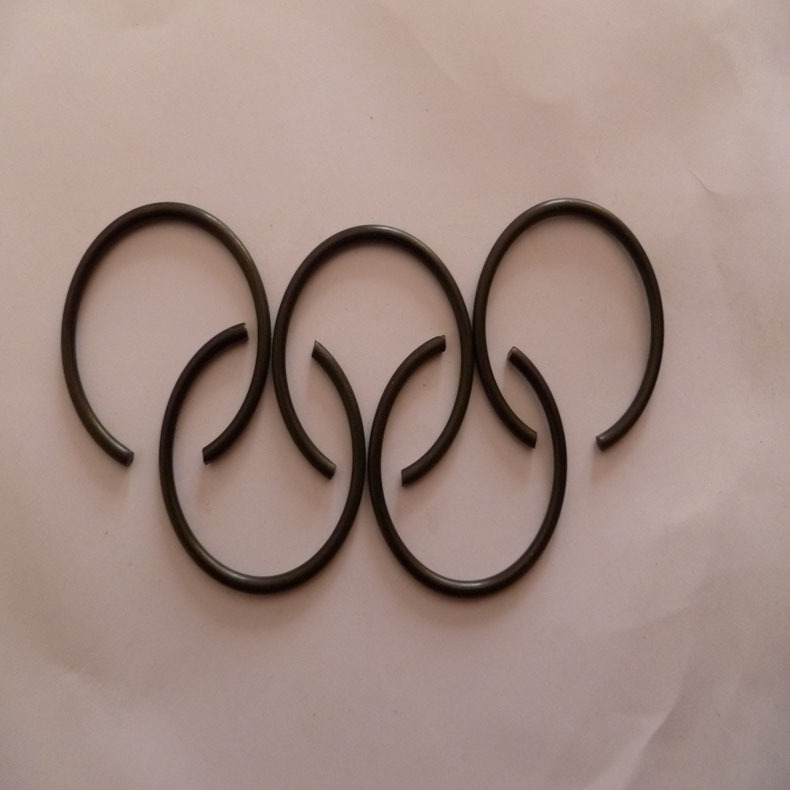 孔用挡圈 厂家供应65锰轴用挡圈 定制型号c型轴承卡簧卡环