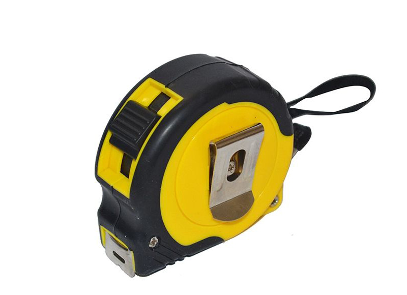 得力8206 钢卷尺 工程尺 测量尺 绘图尺刻度尺 5米碳钢尺带宽19mm