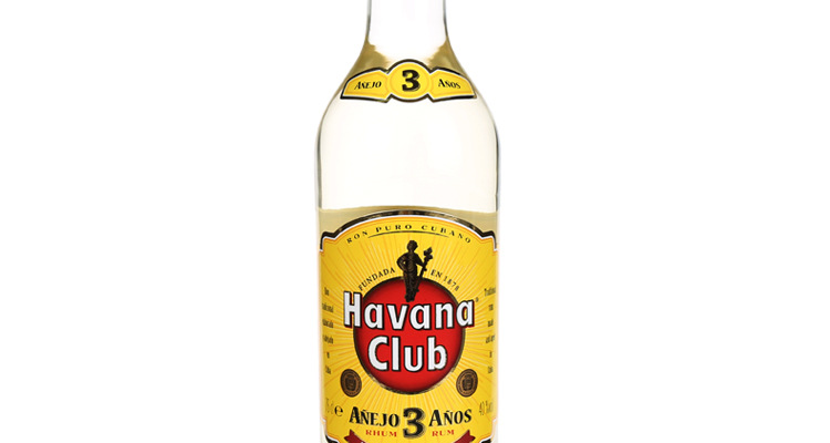 进口洋酒哈瓦纳3年陈酿朗姆酒havanaclub哈瓦那3年金朗姆酒