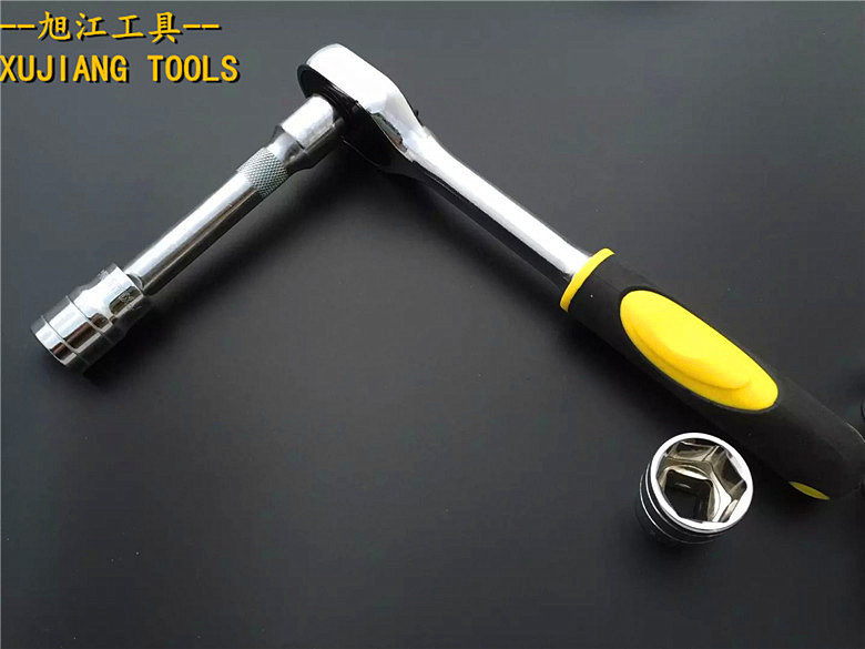 批发 汽修套筒头1/2快速棘轮扳手 铬钒