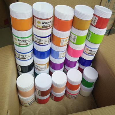 文萃93c浓缩广告画颜料水粉颜料广告色48色可选