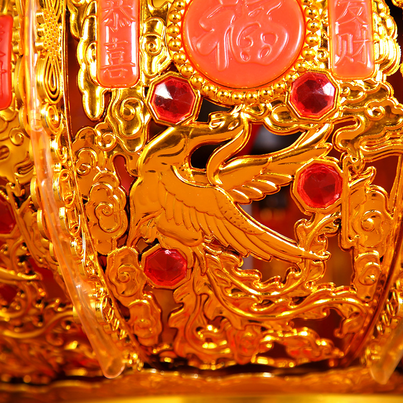 厂家批发创意春节灯笼 户外led外闪龙凤