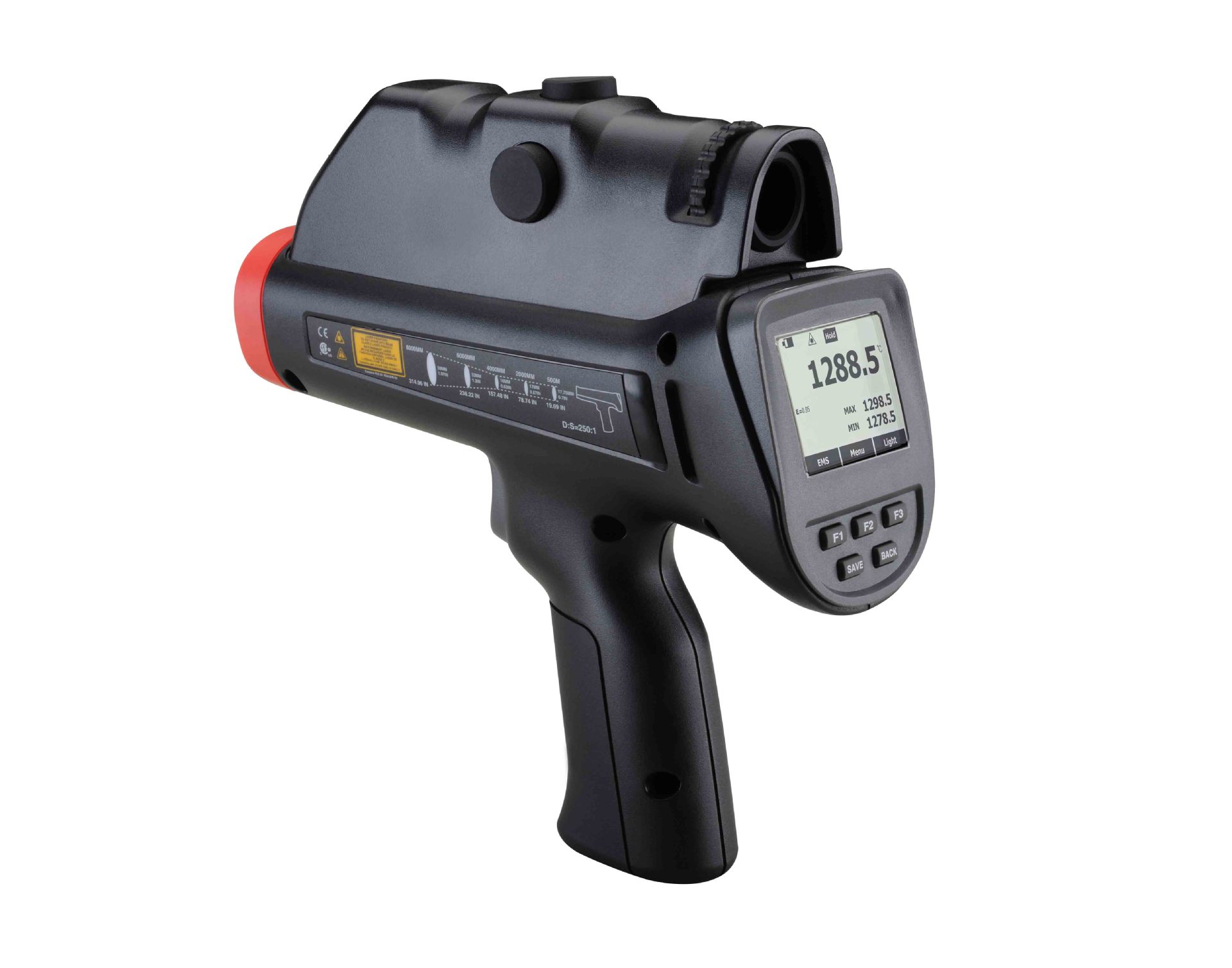 3iplus系列新款raytek雷泰3i2mscl3 红外测温仪带瞄准镜2000