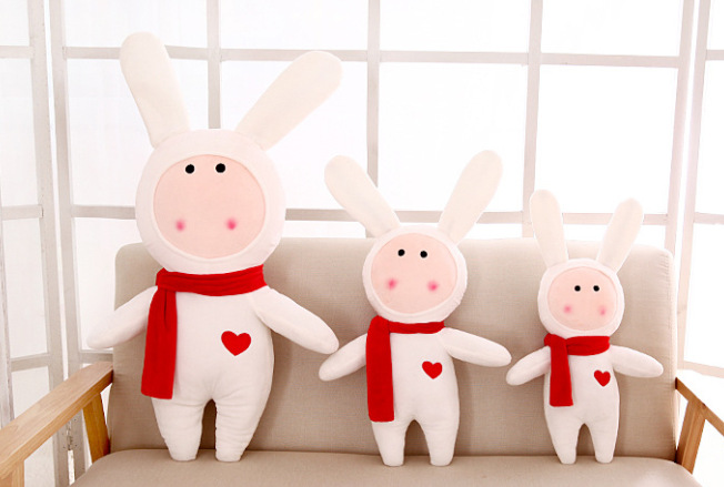 安东尼不二兔子发光录音毛绒玩具创意兔子anthony生日礼物