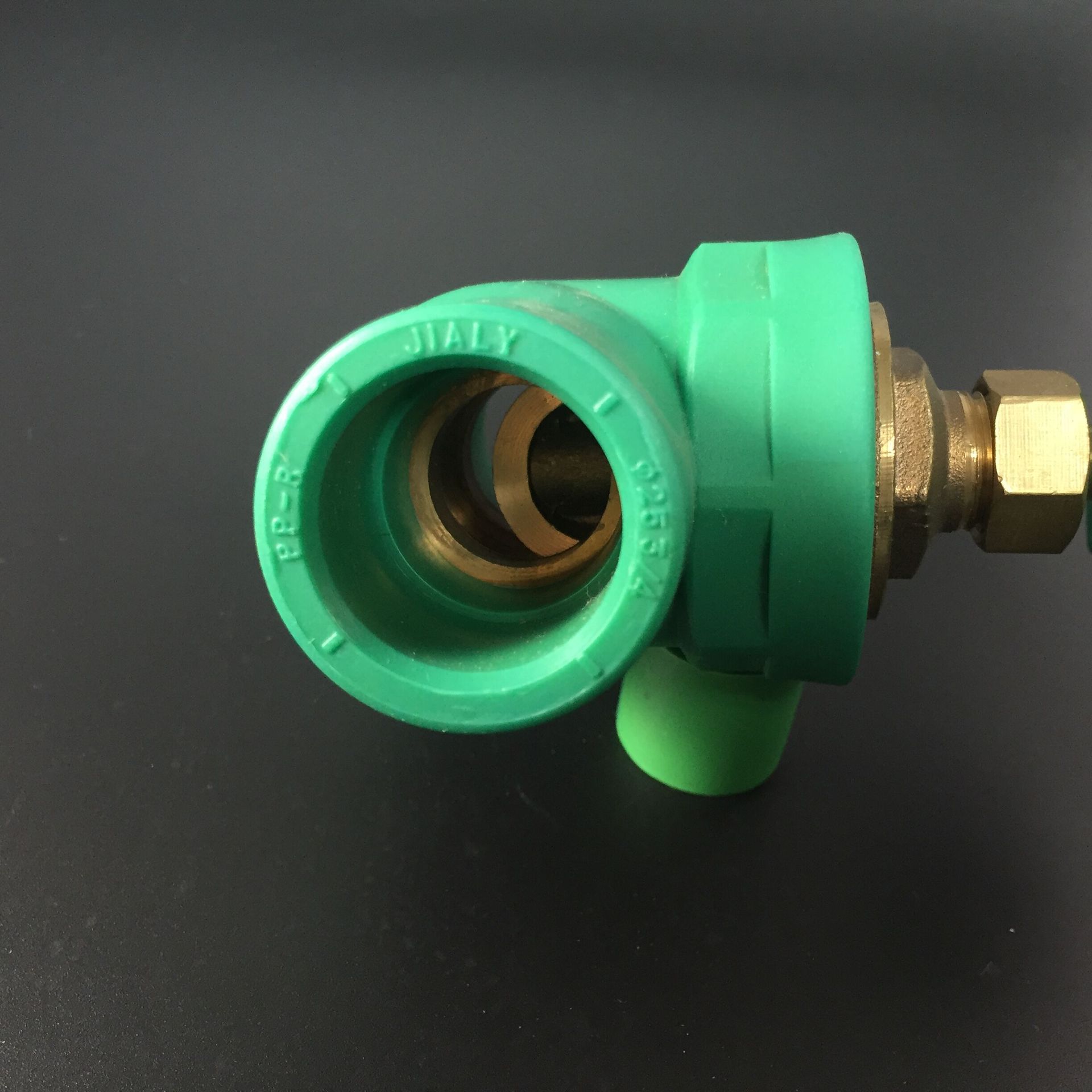 厂家直销ppr管件 外贸360度全开大出水截止阀全铜芯ppr截止阀