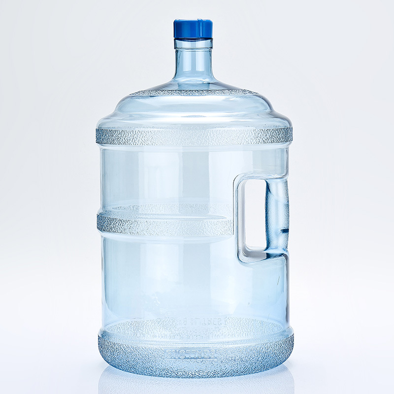 5加仑189l矿泉水纯净水桶手提加厚塑料便携pc桶支持