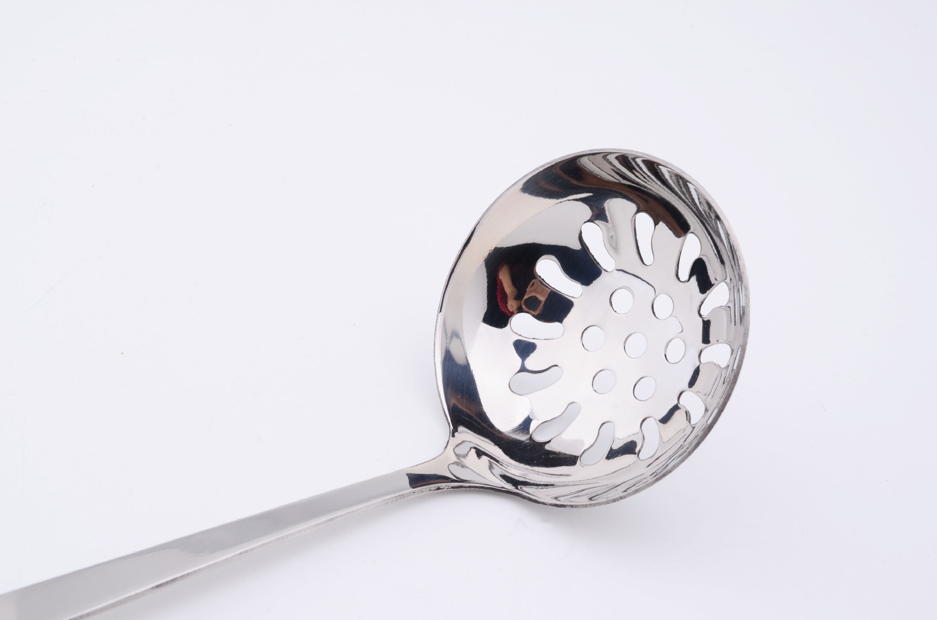 厂家直销 加厚不锈钢火锅勺 漏勺 长柄汤勺壳 粥勺 汤漏勺