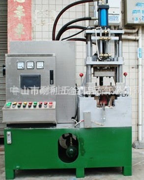 刹车线锌头立式铸头机、铅合金小型立式压铸机，拉线锌头压铸机