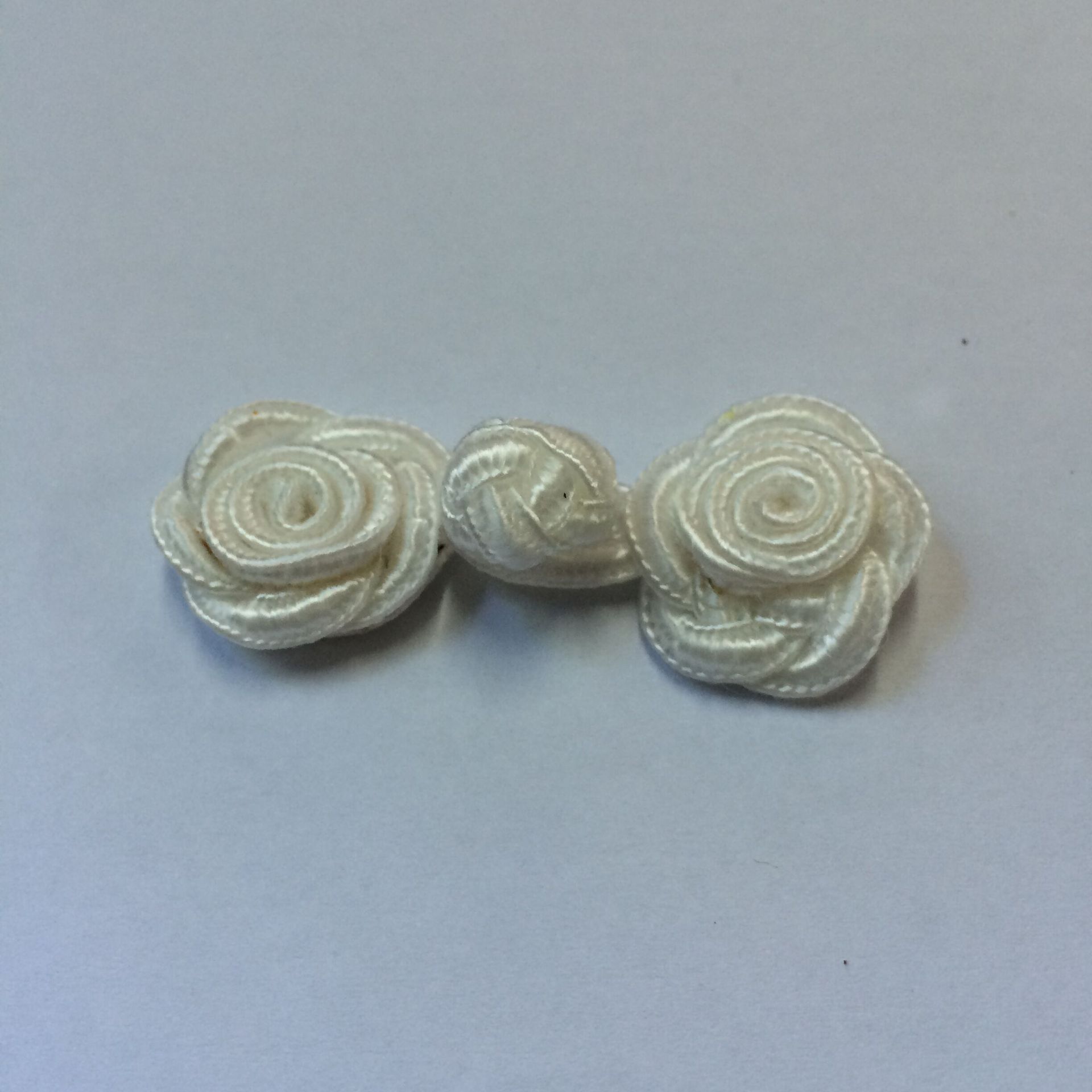 玫瑰花盘扣手工盘扣纯手工编织扣子传统中国结旗袍唐装旗袍盘