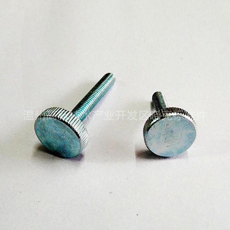 厂家批发 圆头螺丝 手拧滚花螺丝 量大价优 品质保证 可加工定制