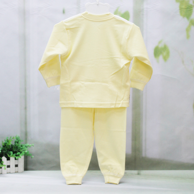 童秋季新款儿童内衣套装 纯棉婴儿秋衣秋裤 宝宝内衣