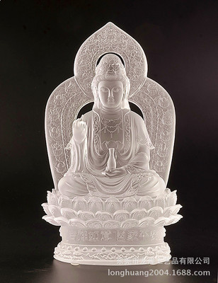 观音菩萨琉璃观音菩萨宝瓶观音菩萨厂家批发琉璃佛教用品观音系列