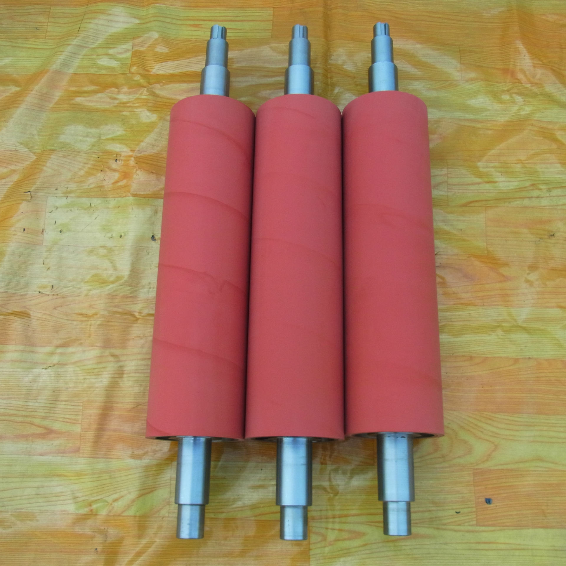 耐高温烫印硅胶辊_耐高温烫印硅胶辊 加热硅胶辊 热