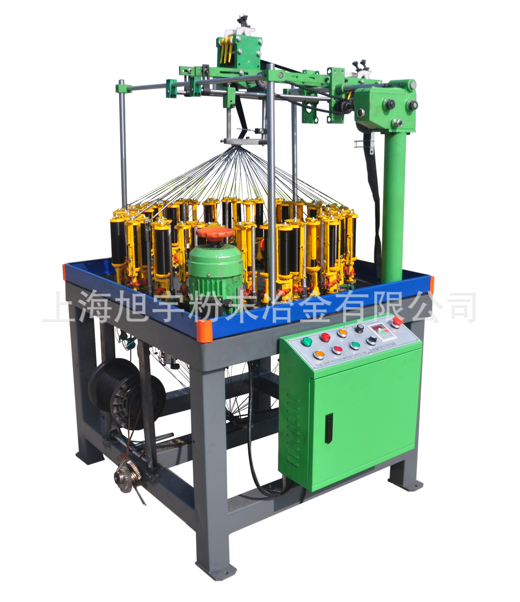 响道走马带编织机9d-121d单锭松紧带走马编织机