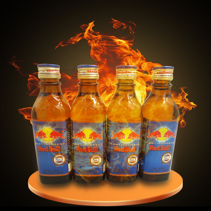 8倍 泰国原装进口红牛 维生素功能饮料玻璃瓶 蓝色100ml批发m150 相册