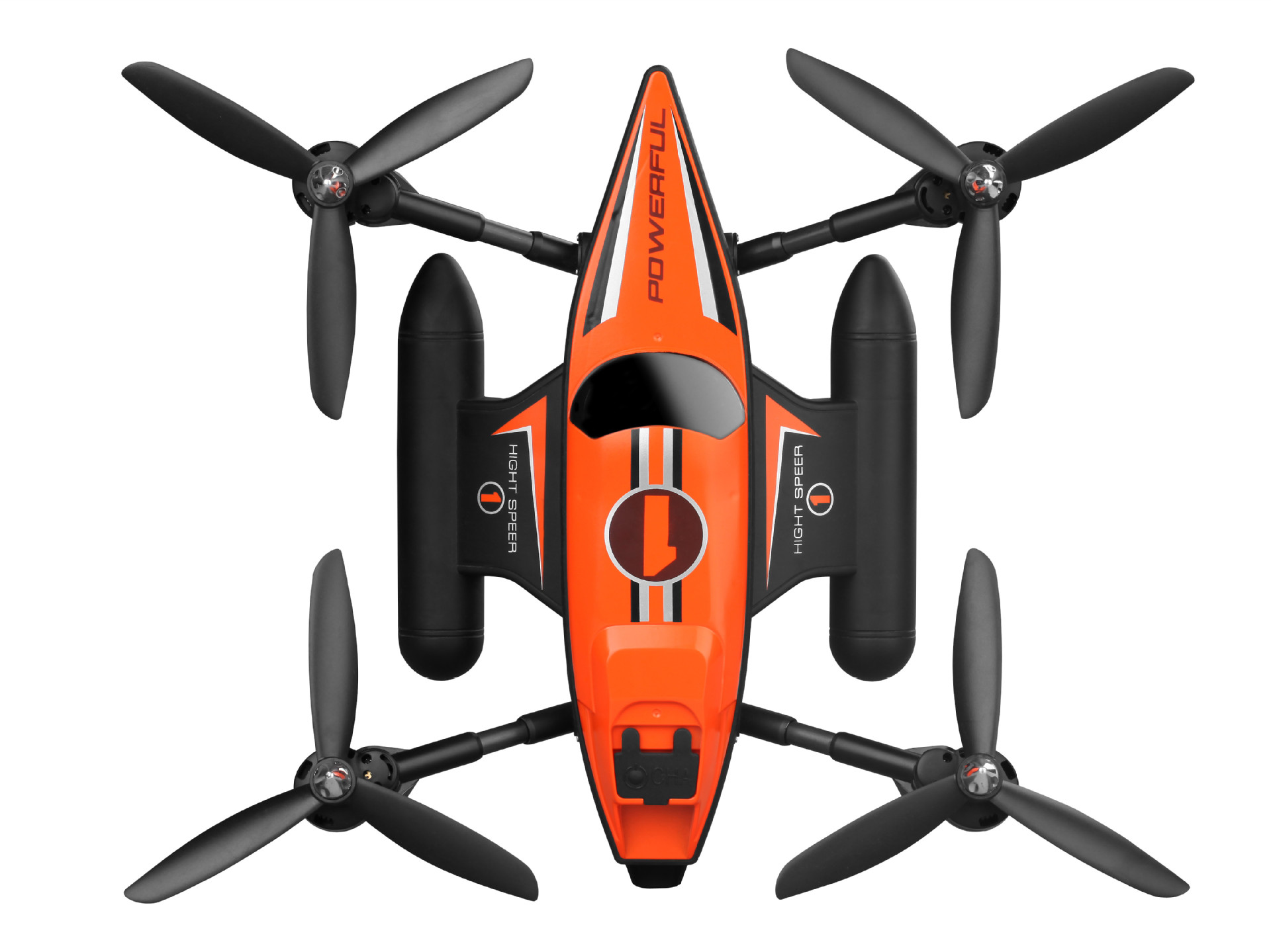 伟力wlq353 海陆空三栖飞船 遥控滑翔无人机 航母四轴飞行器 航模