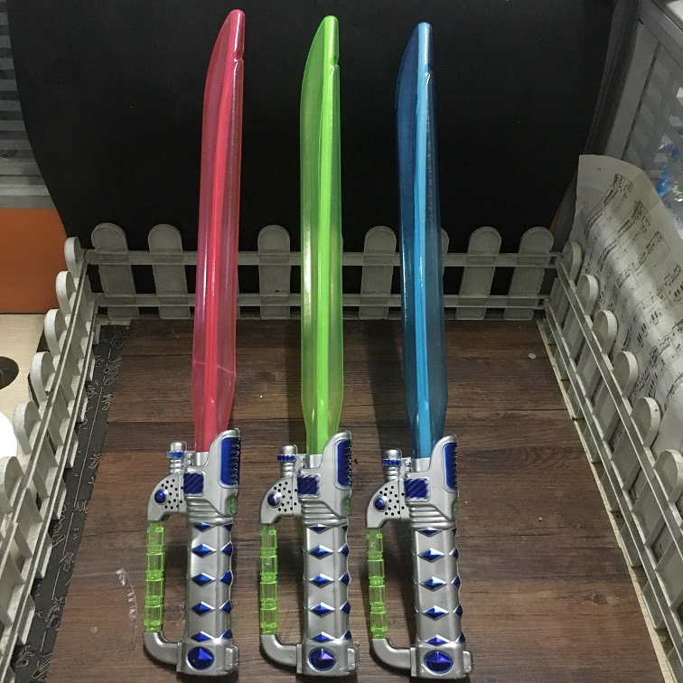 Infrared Laser Sword Children's Music Flash Music Sword New Planet Stall Hot Sale Supply Wholesale