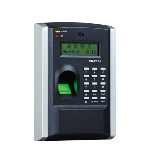 高优CU-F360联网指纹密码刷卡门禁考勤一体机