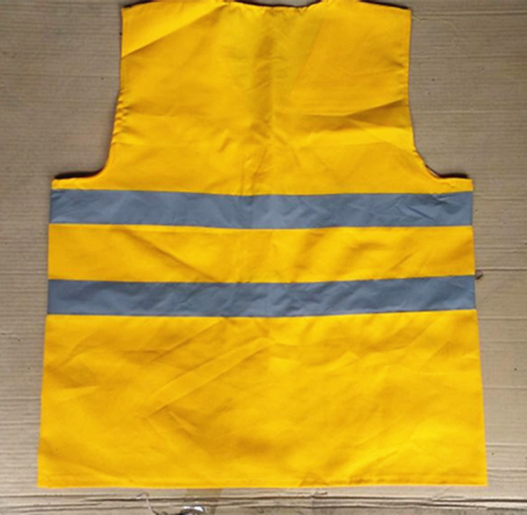 工厂货源制服呢黄色马甲铁路专用马甲反光背心安全马甲