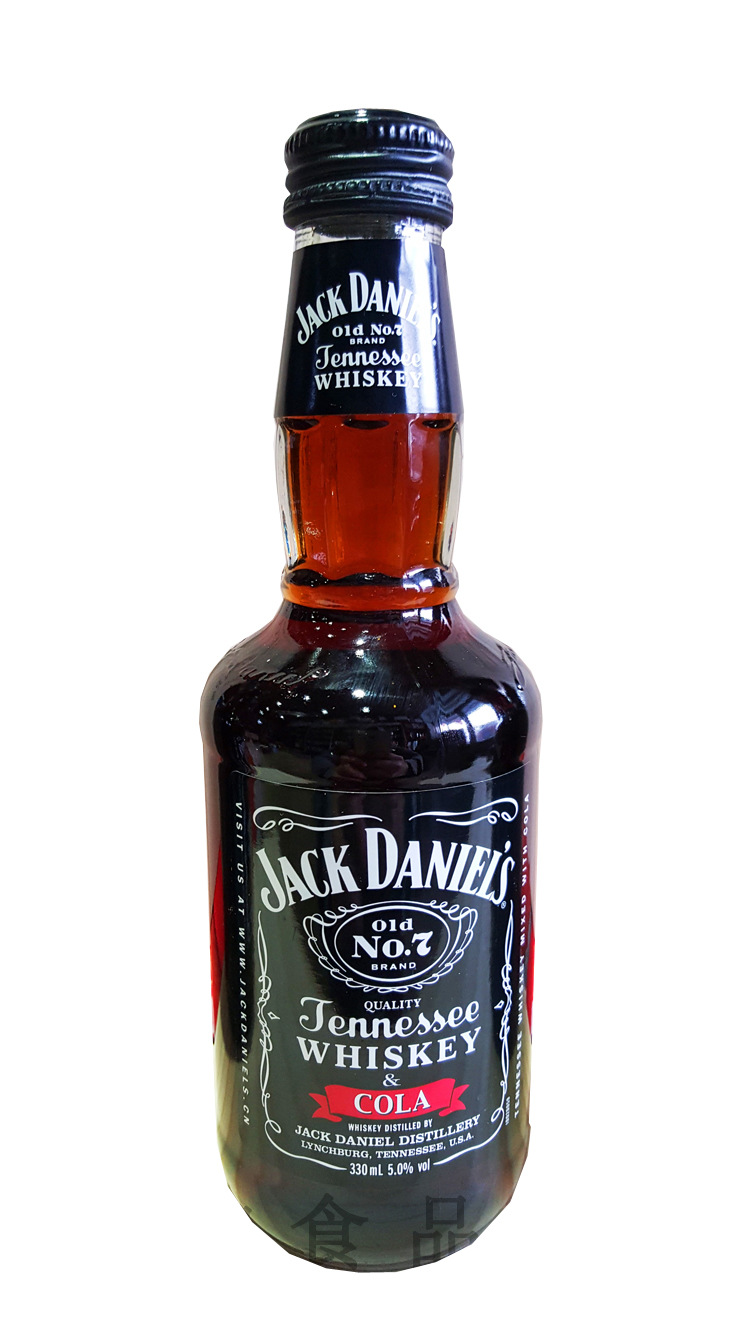 杰克丹尼可乐威士忌汽水酒340ml24物流自提