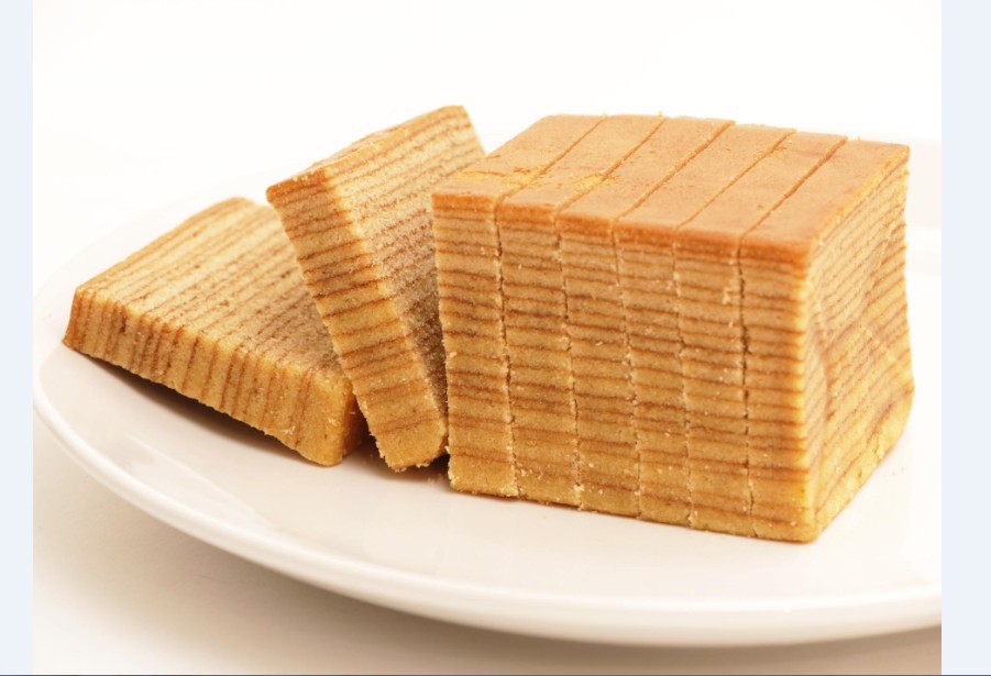 进口印尼力贝椰子味185g千层糕 休闲清真代餐零食批发