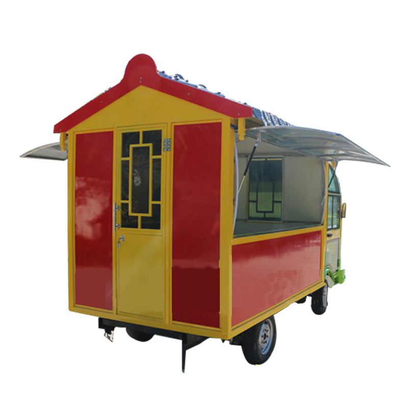 仿古手推小吃车传统小吃糖葫芦驴打滚切糕酸梅汤等等