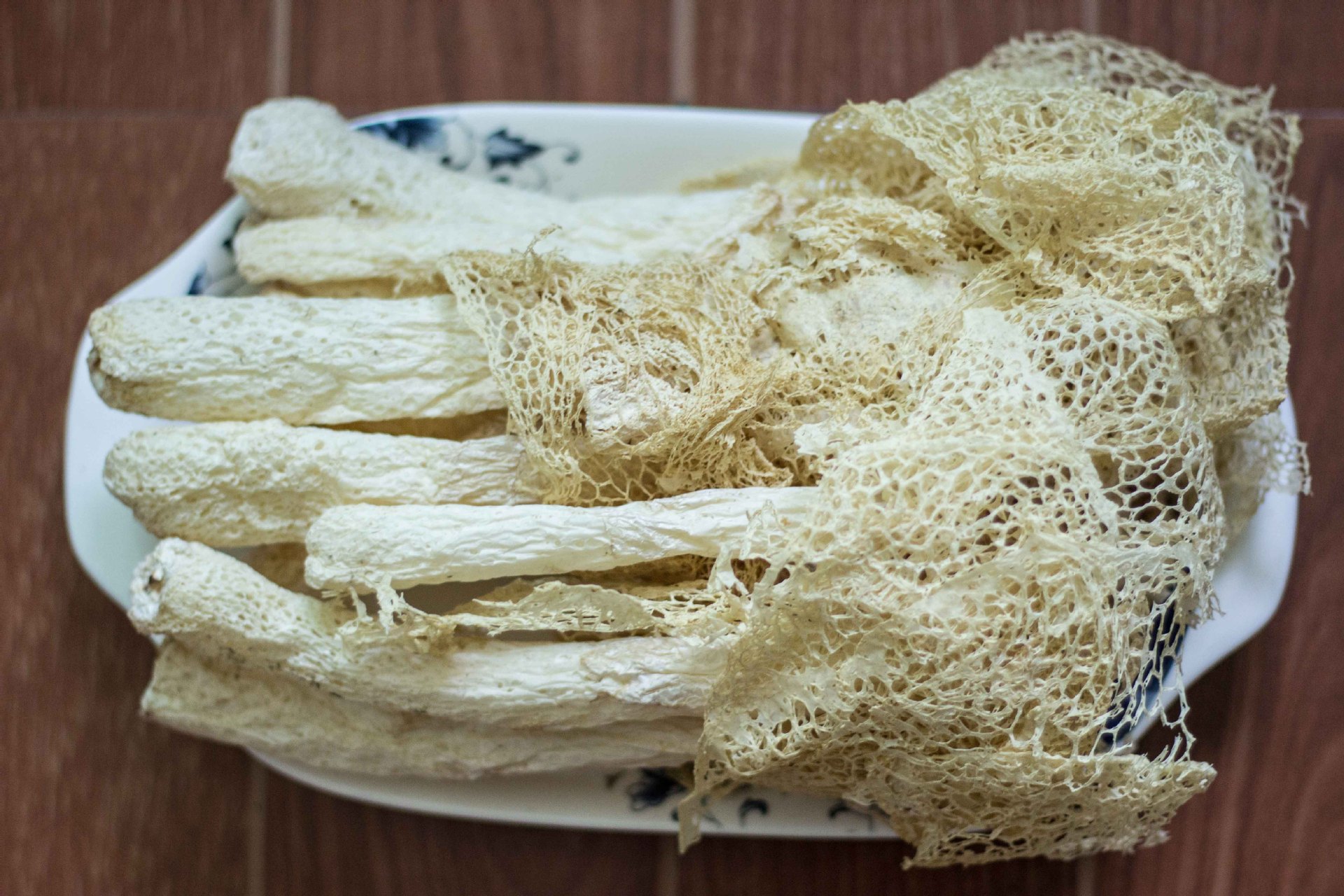 古田竹荪食用菌 古田无硫磺熏精选竹荪批发250g支持一件代发 - 蔬菜