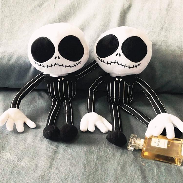 复活节玩偶骷髅头毛绒玩具长腿杰克搞怪派对公仔创意礼品抓机娃娃