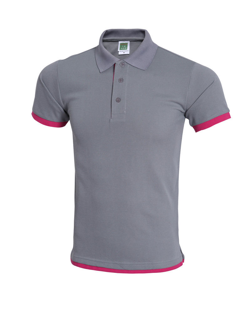 高档翻领polo衫定制短袖t恤广告衫工作服定做团体服饰 文化衫定制