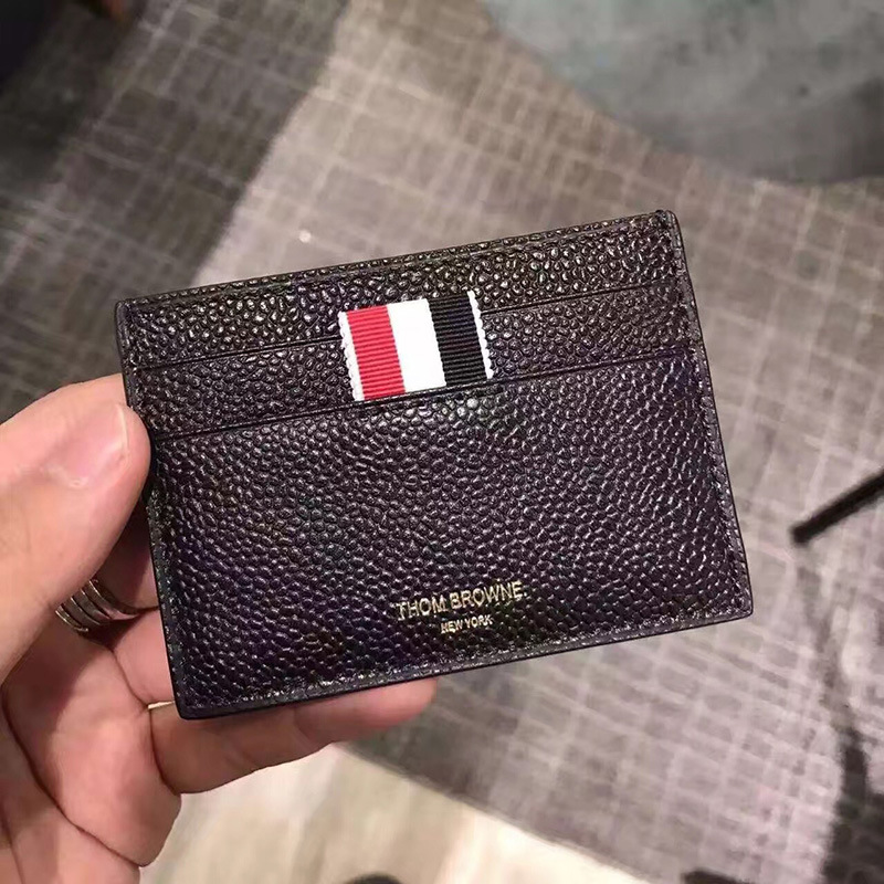 2016时尚新款卡包 tb汤姆真皮卡包 黑色图案卡包卡套爆款