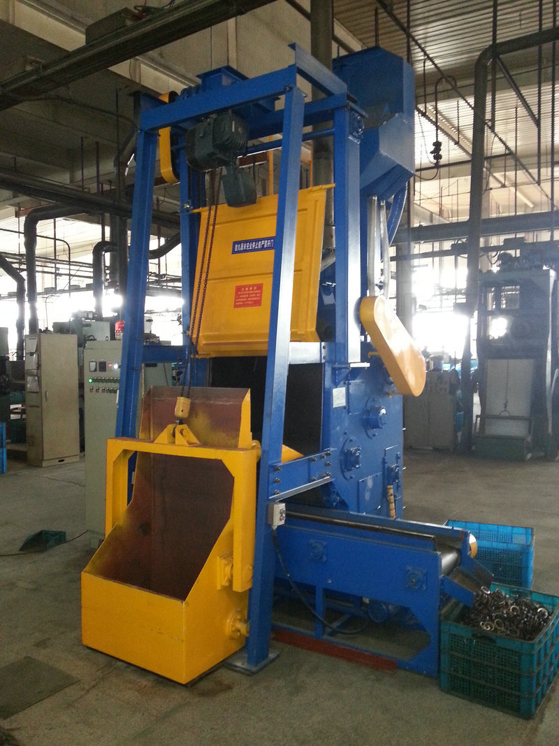 厂家供应履带式抛丸机 适用小型铸件有色金属件履带式抛丸机