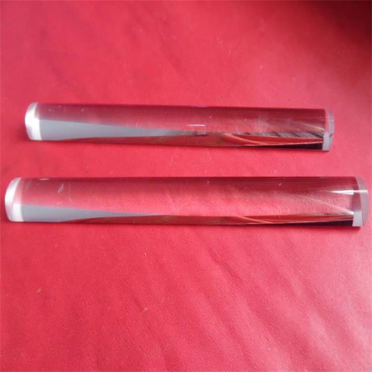 定制石英导光棒精抛光石英导光棒光导级石英导光棒透明半圆石英棒