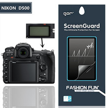 GOR 适用于Nikon尼康D500保护贴膜  D500单反相机屏幕保护贴膜