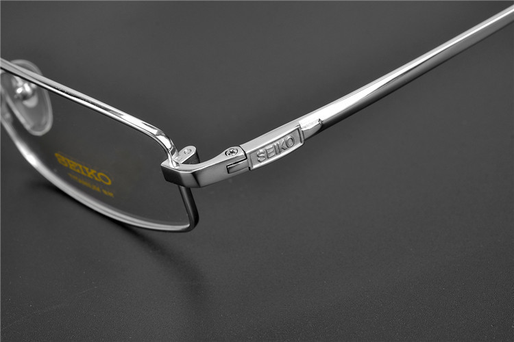 日本精工纯钛近视眼镜男款镜架seiko超轻商务全框光学配眼镜正品