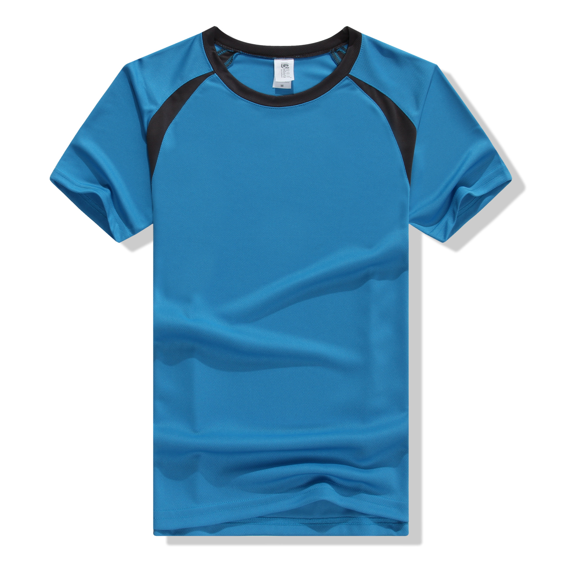 定做印制个性diy速干圆领短袖运动t恤衫